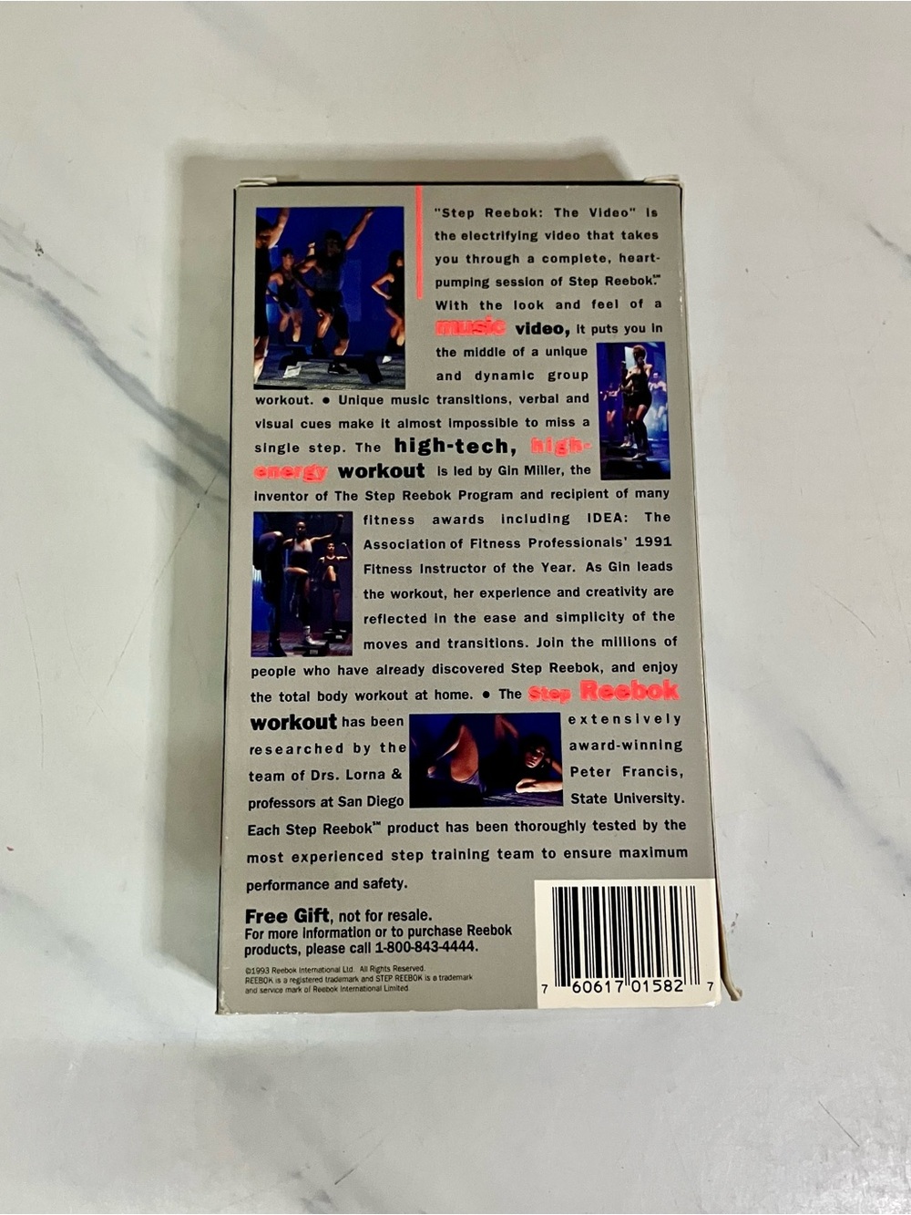 Reebok Step Reebok Workout VHS - Picture 3 of 3